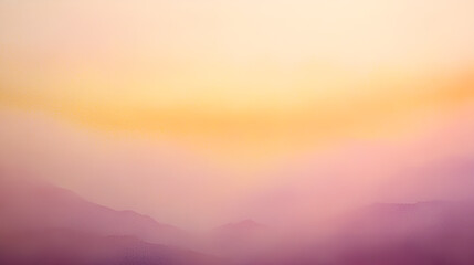 Fototapeta premium Golden Sunrise Horizon in Pastels Background