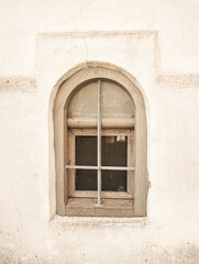 Medieval Style Window and Stone Wall
