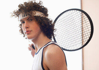 Portrait of Tennis Player