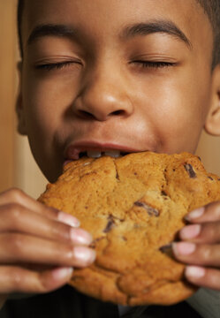 Child Eating Cookie