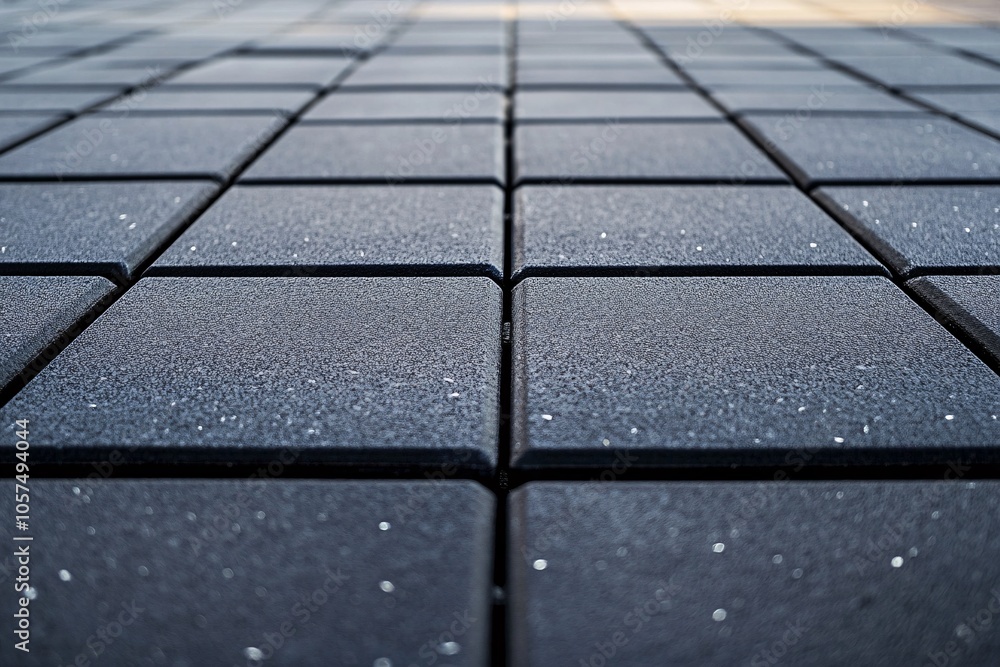 Poster frosted gray square tile pattern background texture