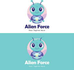Alien Mascot logo