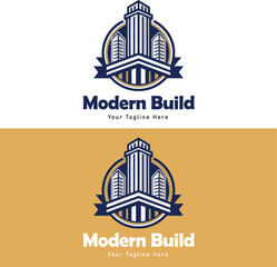 Real-estate mascot logo