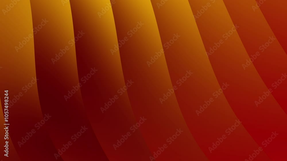 Poster orange and red gradient background with curved lines. perfect for vibrant and dynamic designs, prese