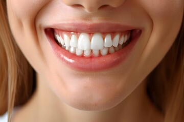 Obraz premium Radiant Smile Showcasing Healthy, White Teeth