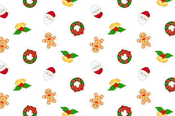 クリスマスラッピング柄①