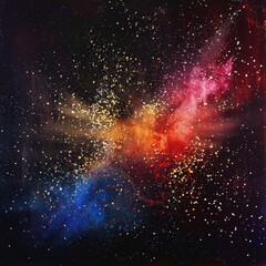 Cosmic explosion of colors