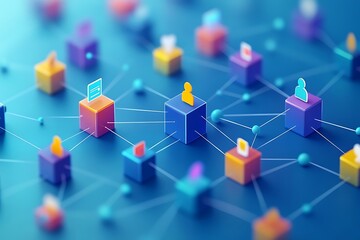 Connected Cubes A Dynamic Network of Collaboration and Growth