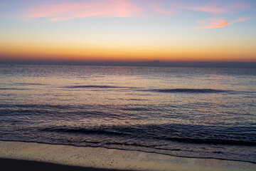 Obraz premium Layers of Morning – Sunrise Over the Aegean Sea, Greece 2024