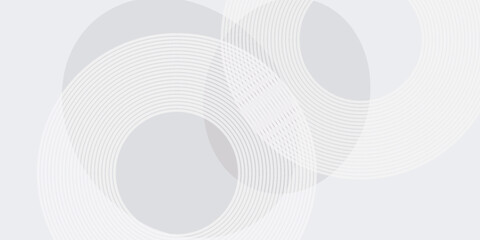 White geometric abstract background overlap layer on bright space with lines effect decoration.eps10