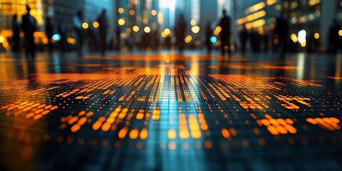 Urban digital landscape a glimpse of future technology