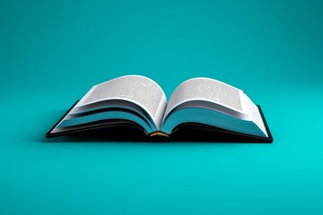 Minimalist depiction of an open law book with clean lines, representing knowledge and tradition in the legal field, symbolizing wisdom and clarity