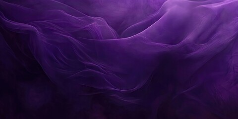 Fototapeta premium Deep purple backdrop featuring gentle gradients. This dark purple background is embellished with smooth transitions, creating a visually appealing and calming effect.
