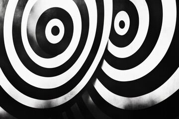 abstract pattern overlapping concent