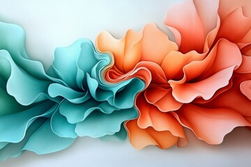 Watercolor illustration of wispy smoke trails blending into a serene background, capturing the fluidity and grace of smoke in soft tones, symbolizing calm and elegance