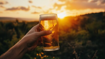 Scene is relaxed and peaceful