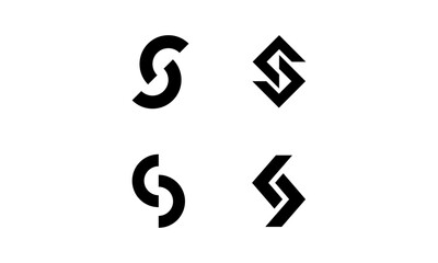 Abstract Letter S	
