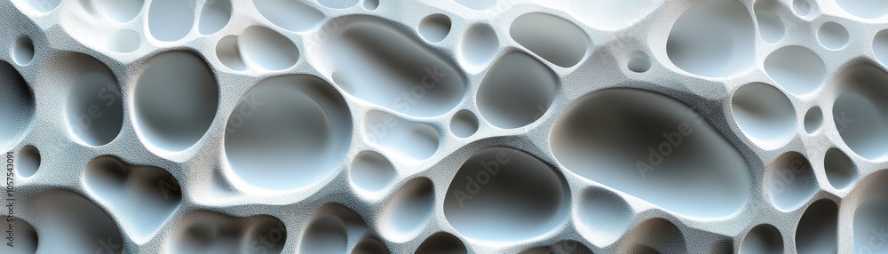 Poster abstract light patterns in fluid formations