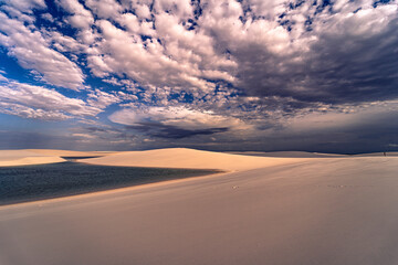 Clouds & sand