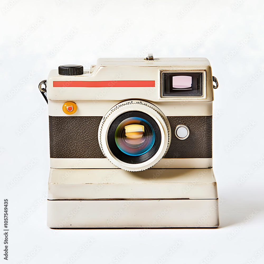 Poster front view of a polaroid