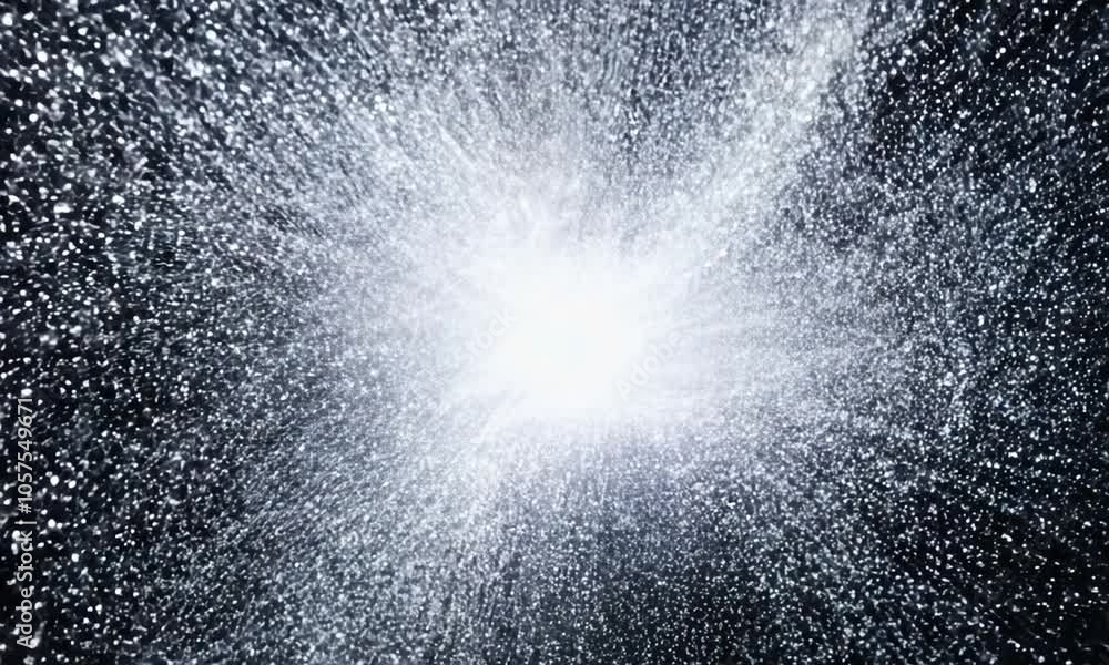Wall mural cosmic radiance: a mesmerizing abstract background with a central point of radiant light, emanating 