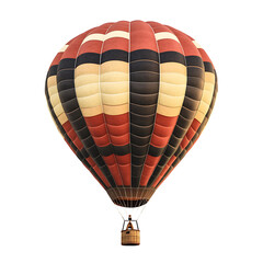 Hot air balloon isolated