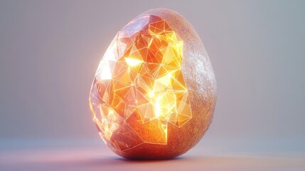 potato, showcasing a unique blend of organic shapes and futuristic elements.