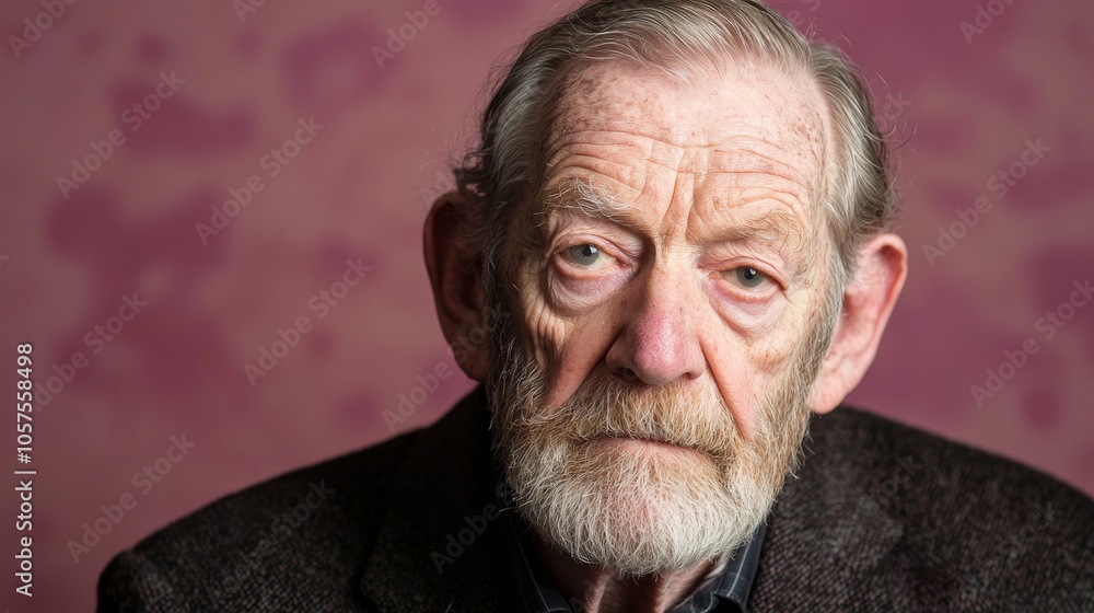 Poster reflecting wisdom the poignant expression of age in portraiture capturing the depth of experience an