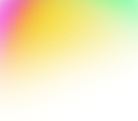 Abstract green red gradient on transparent background