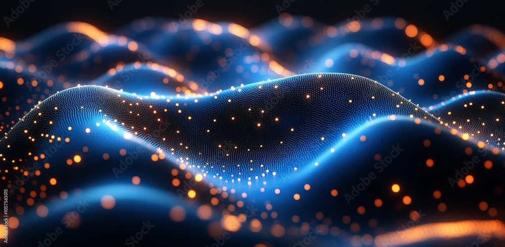 Poster the abstract design of a digital circuit grid is suitable for background or wallpaper.