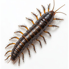 Fototapeta premium Centipede Isolated