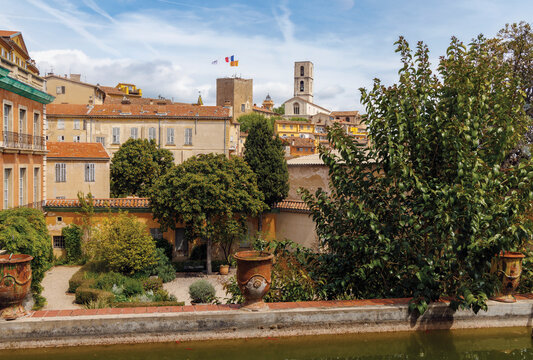 Grasse Cathedral, now the Church of Notre-Dame-du-Puy, 12 Century Romanesque, Town of Grasse, France