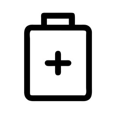 Obraz premium battery icon