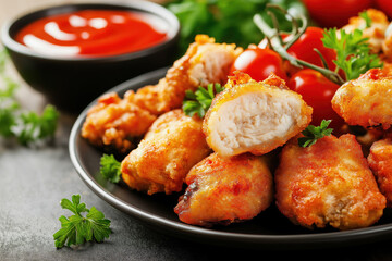 Fototapeta premium Fried Chicken Strips