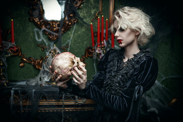 evil vampire girl