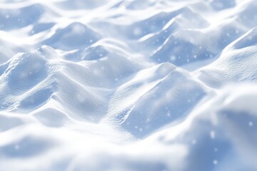 Obraz premium Snow white surface