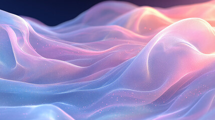 Obraz premium Pastel Gradient Mesh: Soft, gradient mesh of pastel colors blending into each other, creating a smooth, soothing background