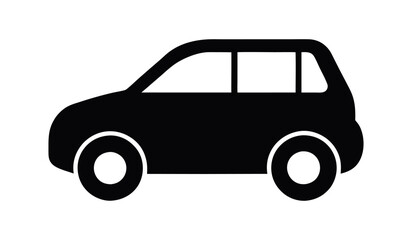 car silhouette vector icon design