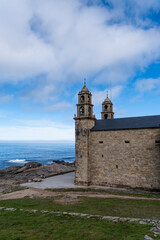Old church in Muxia, Spain