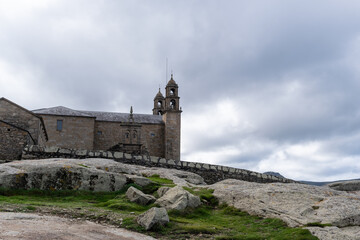 Old church in Muxia, Spain