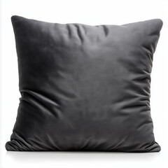 Velvet Cushion Isolated