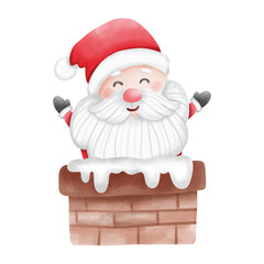 Christmas Santa, Christmas vector illustration