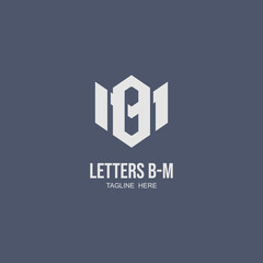 Monogram logo Vector Stock  Ilustration Monogram logo
