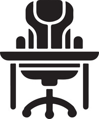 Chair Silhouette Illustration 