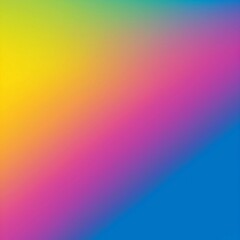 Abstract gradient background vibrant color of yellow, green, pink, and blue.