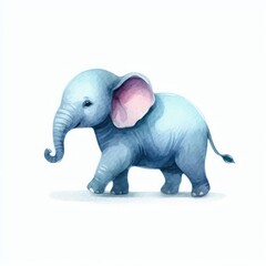 Fototapeta premium elephant cartoon illustration
