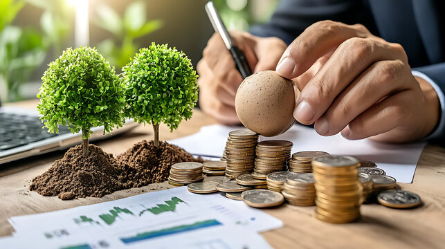 Business mindset, goals, and risk-taking, professional exploring high-stakes ventures with calculated strategies, innovative tools for taking confident risks 