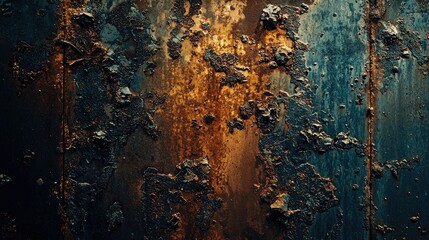 Fototapeta premium Rusted Steel Old And Grunge
