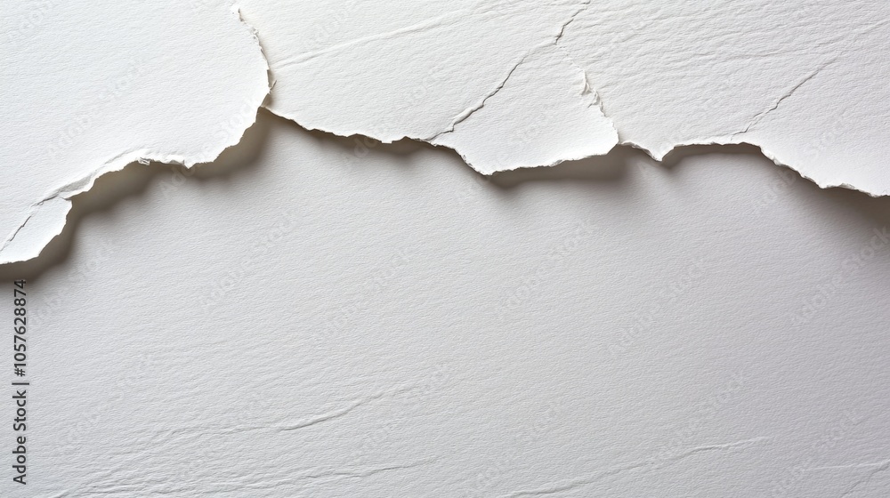 Poster white paper texture on cardboard background ideal for text or content overlays