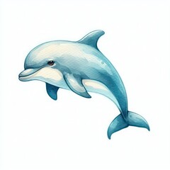 Obraz premium shark isolated on white background 4